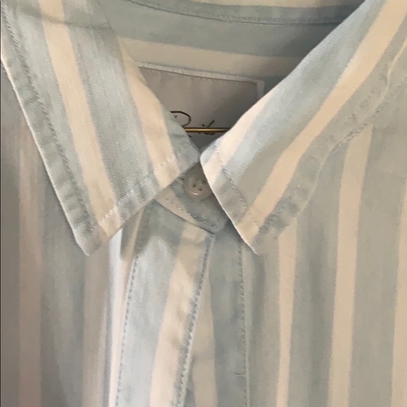 Rails blue and white striped button down - Picture 2 of 4